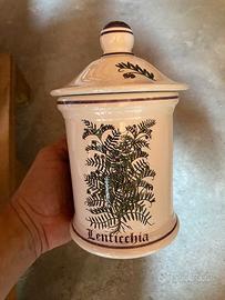 vasetto in ceramica Aboca