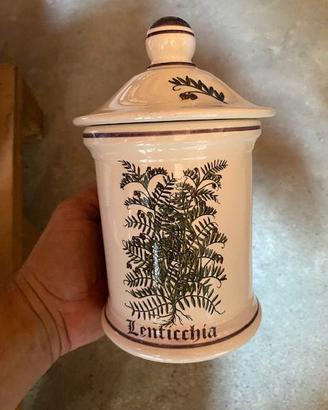 vasetto in ceramica Aboca