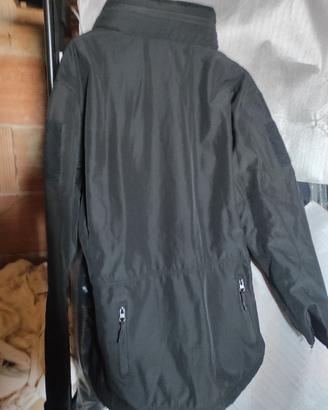giubbotto nero militare
