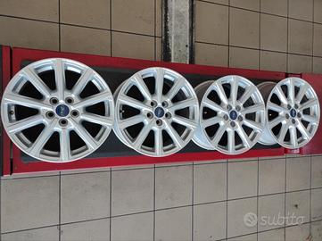KIT 4 CERCHI 17" ORIGINALI FORD RONAL EM2C-1007-C