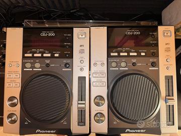 coppia Cdj 200 pioneer mp3