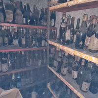 bottiglie di vino in stock