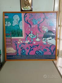 Raro Manifesto Matisse 1986 "Armonia in Rosa" 