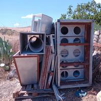 Parete aspirante filtrane verniciatura