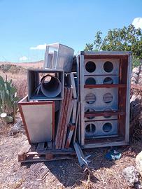 Parete aspirante filtrane verniciatura