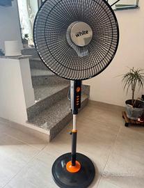 Ventilatore aria calda in carbonio