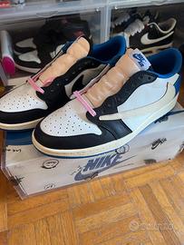 travis scott x jordan Taglia 44.5 nuove