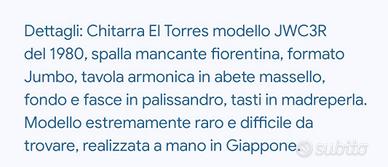 Chitarra El Torres