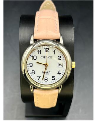 Orologio Carriage by Timex Indiglo WR 30M Rosa