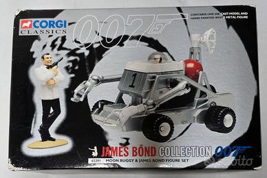 007 James Bond Moon Buggy & James Bond, Corgi.