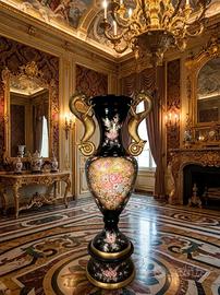 Vaso Decorativo da terra Ceramica Dipinti Floreali