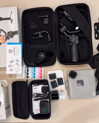 GoPro HERO13 Black+Fluid Pro AI+Lens Mod+kit