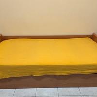 doppio letto singolo + 2 materassi