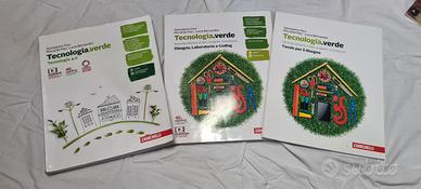 libri scuola media Tecnologia.verde 