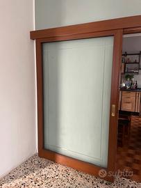 Porta scorrevole alluminio