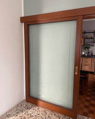 Porta scorrevole alluminio