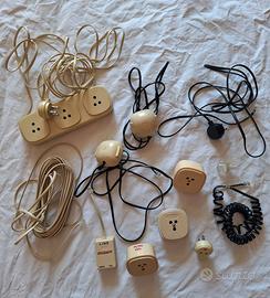 Lotto Accessori Telefoni Vintage SIP/Telecom,prese