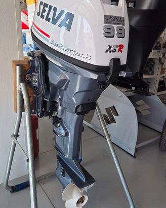 Selva Amberjack 9.9 XSR gambo lungo elettrico trim