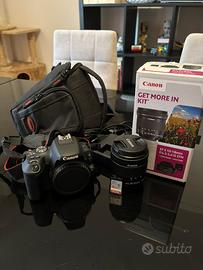 Canon EOS200D + 18-55mm + 10-18mm - Pari al nuovo