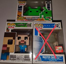 Funko pop Minecraft Space Invaders 