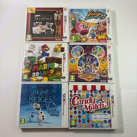 6 giochi nintendo 3ds