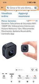 Mini telecamera wifi 