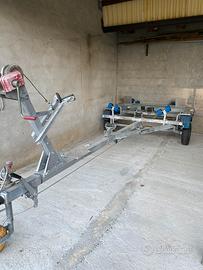 Carrello barca ellebi