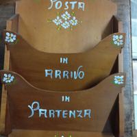 Portalettere vintage da parete 
