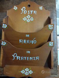 Portalettere vintage da parete 