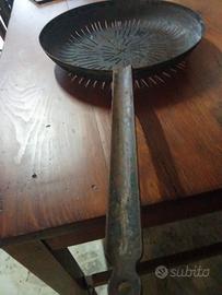 Padellone Caldarroste Anni '50 in Ferro