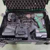 Trapano avvitatore Hikoki 18V con valigetta