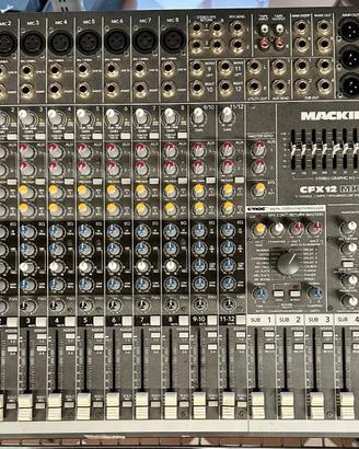 Mackie cfx12 mk2 - MIXER ANALOGICO