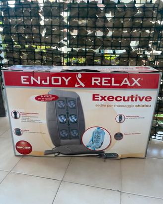 Sedile massaggio Macom Enjoy&Relax