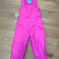 PANTALONI SALOPETTE SCI NEVE BAMBINA 4 ANNI
