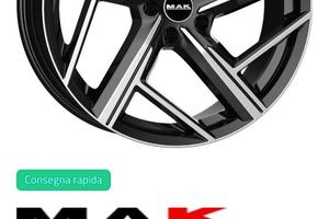 Cerchioni Qvattro black mirror 18"