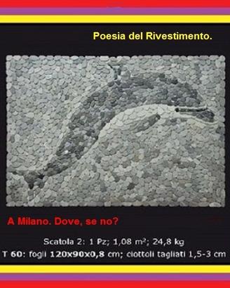 Ciottoli di fiume, DELFINO x la vasca.