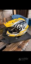 Casco motocross taglia M