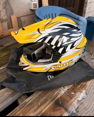 Casco motocross taglia M