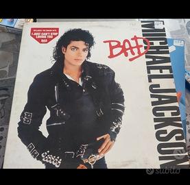 33 giri lp bad Michael Jakson