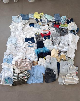 Abbigliamento bimbo 3/12 mesi