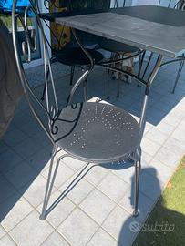 Tavolo giardino+4sedie