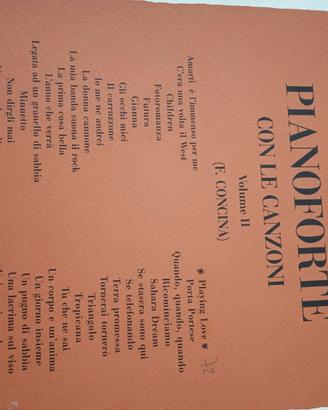 spartiti didattici per pianoforte principiante