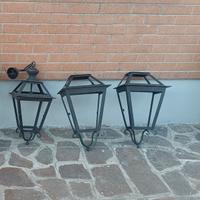 Lampioni in ferro battuto 