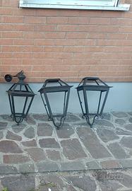 Lampioni in ferro battuto 