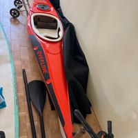 Kayak Canoa Tikit Overline in vetroresina