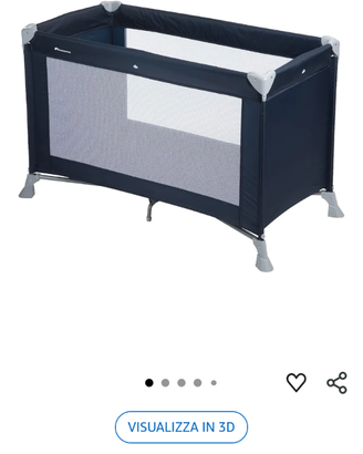 Culla da campeggio Prenatal rossa