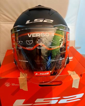 casco LS2  verso II nuovo completo di interfono 