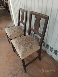 coppia di sedie  800