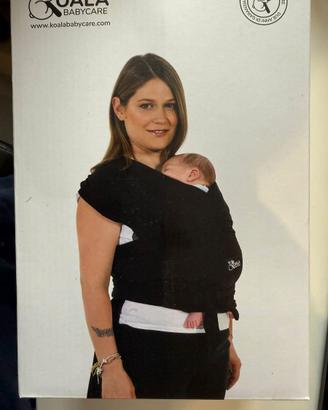 Koala Babycare fascia neonato nera