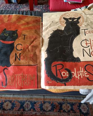Stampe gatto nero Le Chat Noire e giapponese